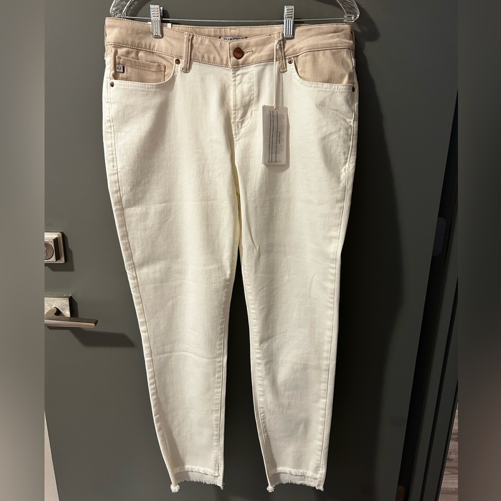 DEAR John NWT White Mocha Joyrich Jeans